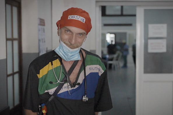 Portättbild på narkosläkare Christian Kampik