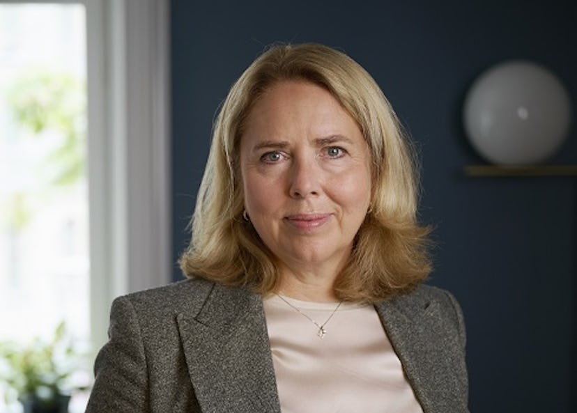Porträttbild av Operation Smile Sveriges styrelseordförande Maria Grimberg