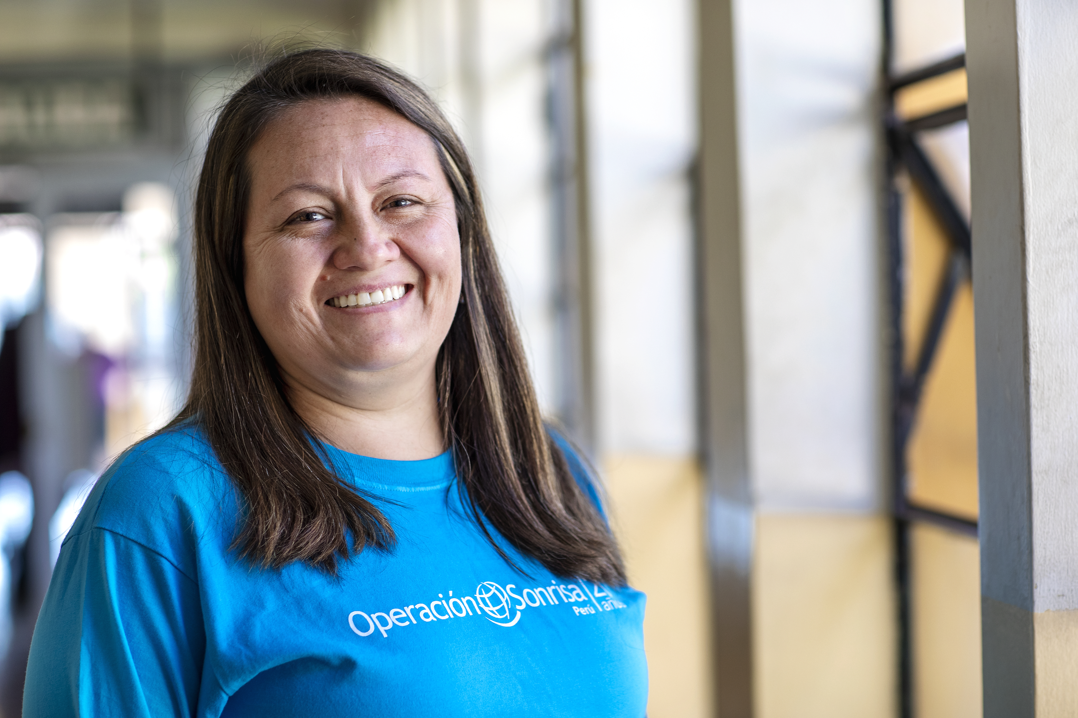 Porträtt av regionansvariga Lizet Campos, Operation Smile Latinamerika