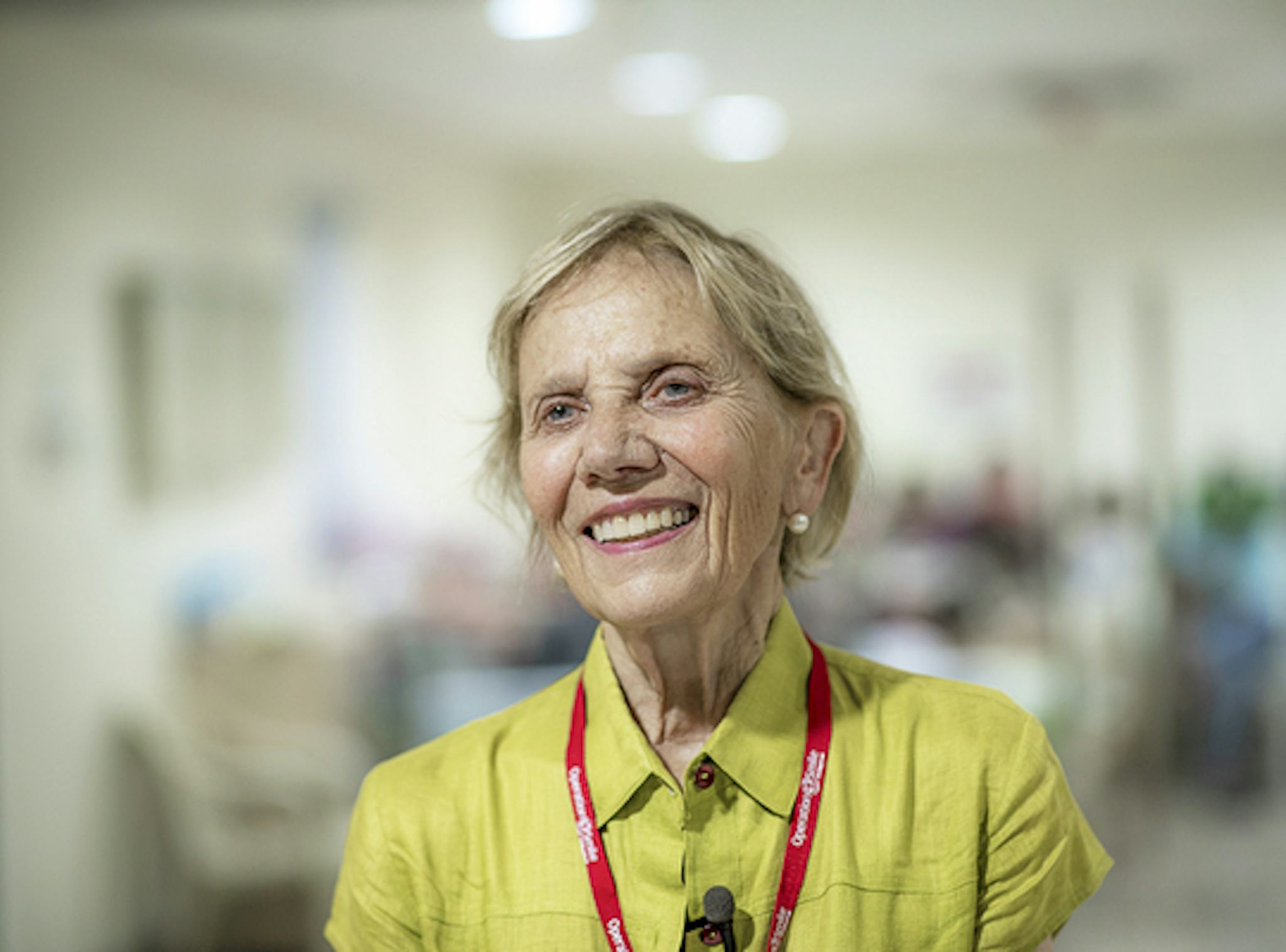 Proträtt på Kathy Magee, medgrundare Operation Smile
