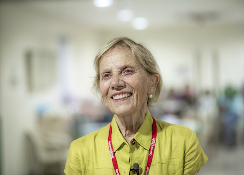 Proträtt på Kathy Magee, medgrundare Operation Smile